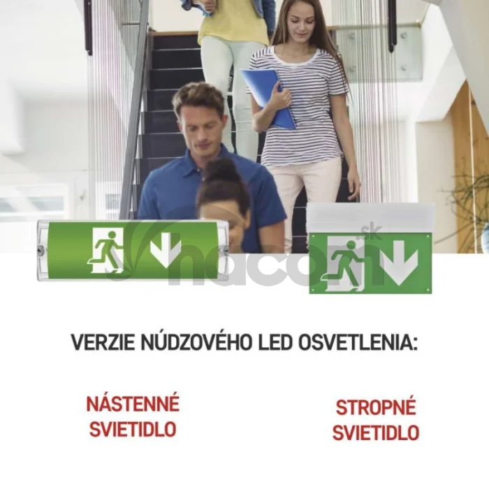 LED Núdzové svietidlo CESSI 3W 3H MT