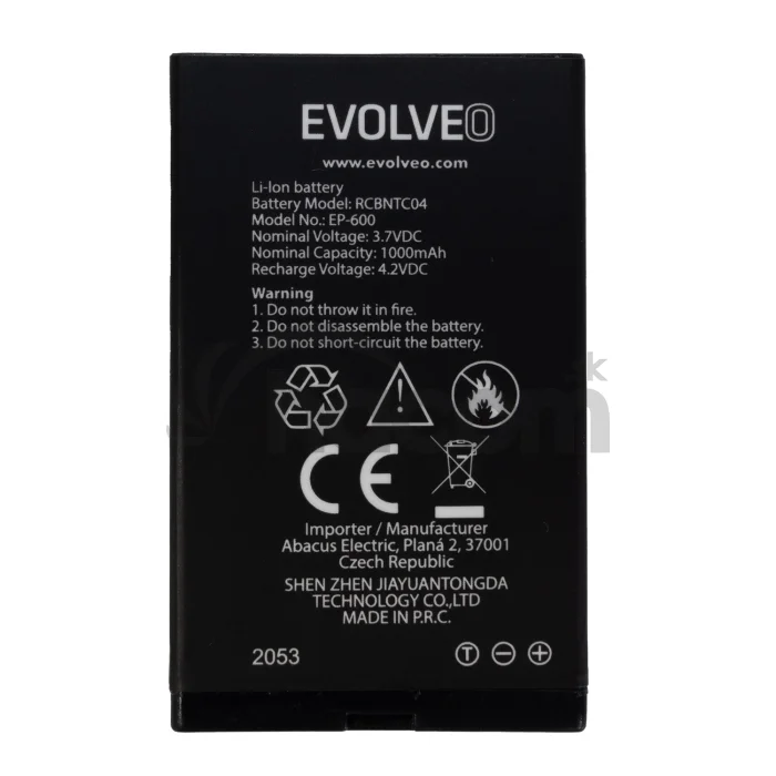 EVOLVEO orig. batéria 1000 mAh pre EasyPhone XD/XR (EP-600/601)