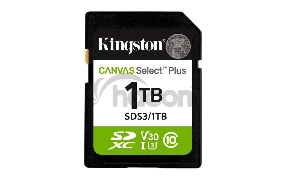 Kingston Canvas Select Plus/SDXC/1TB/UHS-I U3 / Class 10