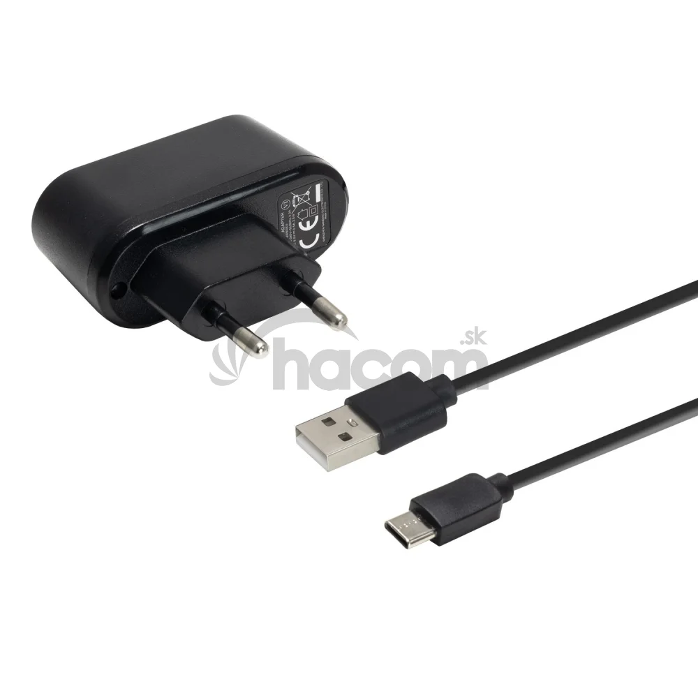 EVOLVEO univerzálna nabíjačka USB-C pre mobilné telefóny, čierna