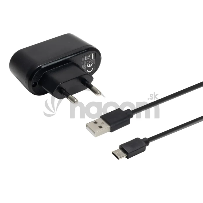 EVOLVEO univerzálna nabíjačka USB-C pre mobilné telefóny, čierna