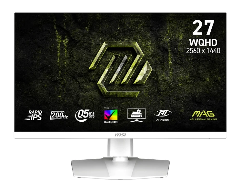 MSI MAG/274QRFW E20/27"/IPS/QHD/200Hz/0,5ms/Biela/3R