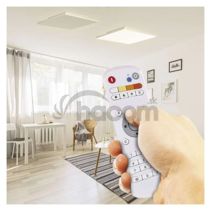 LED panel RIVI prisadený 30x60, 25W, stmiev.so zmenou CCT