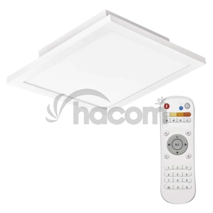 LED panel prisadený RIVI 30x30, 20W, stmiev.so zmenou CCT