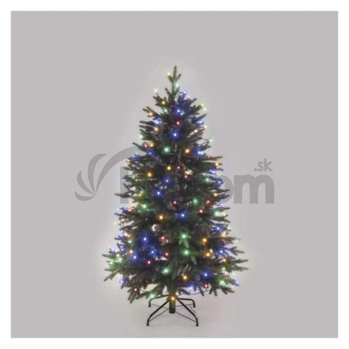 LED vianočná cherry reťaz – guličky, 20 m, vonkajšia aj vnútorná, multicolor, časovač