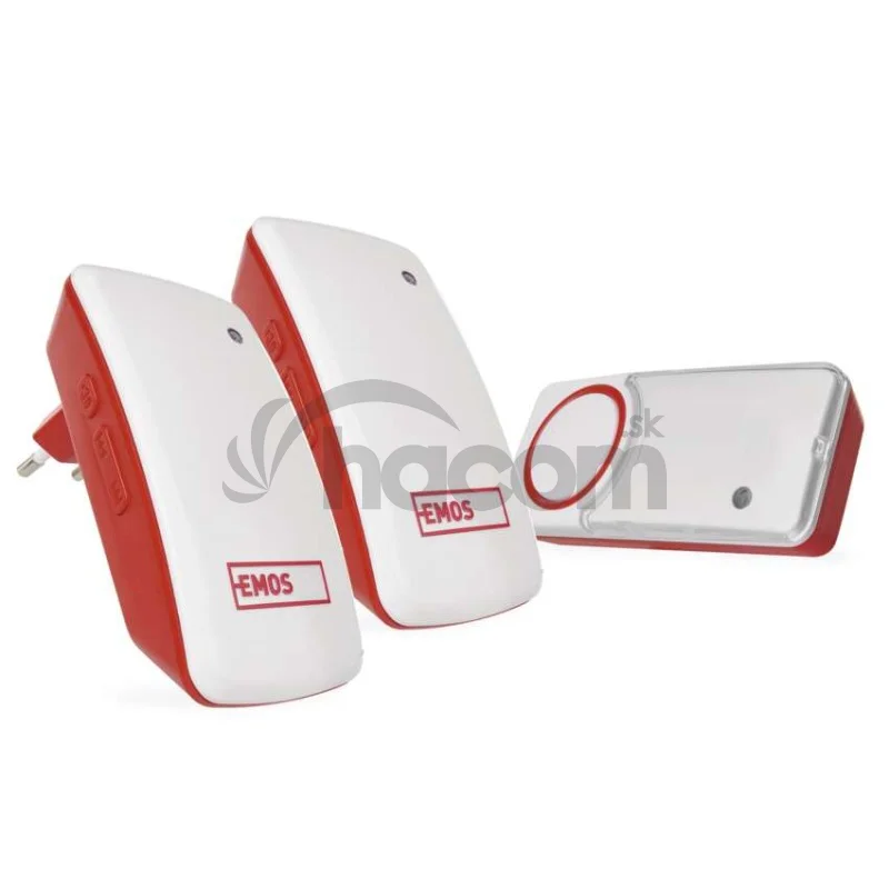 Domový bezdrôtový zvonček bez baterie P5750.2R do zásuvky
