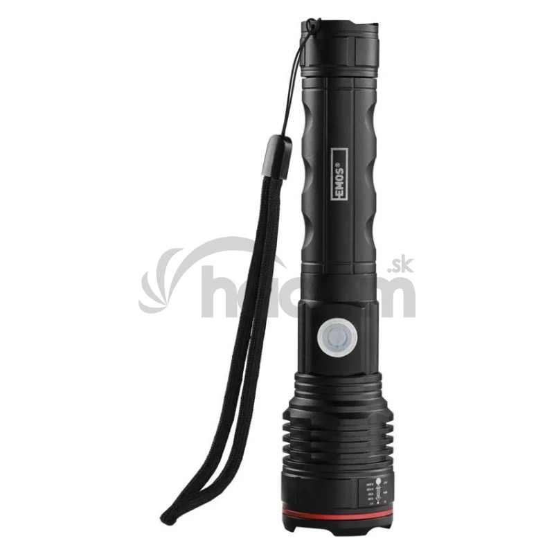 LED nabíjacie kovové svietidlo, 600 lm