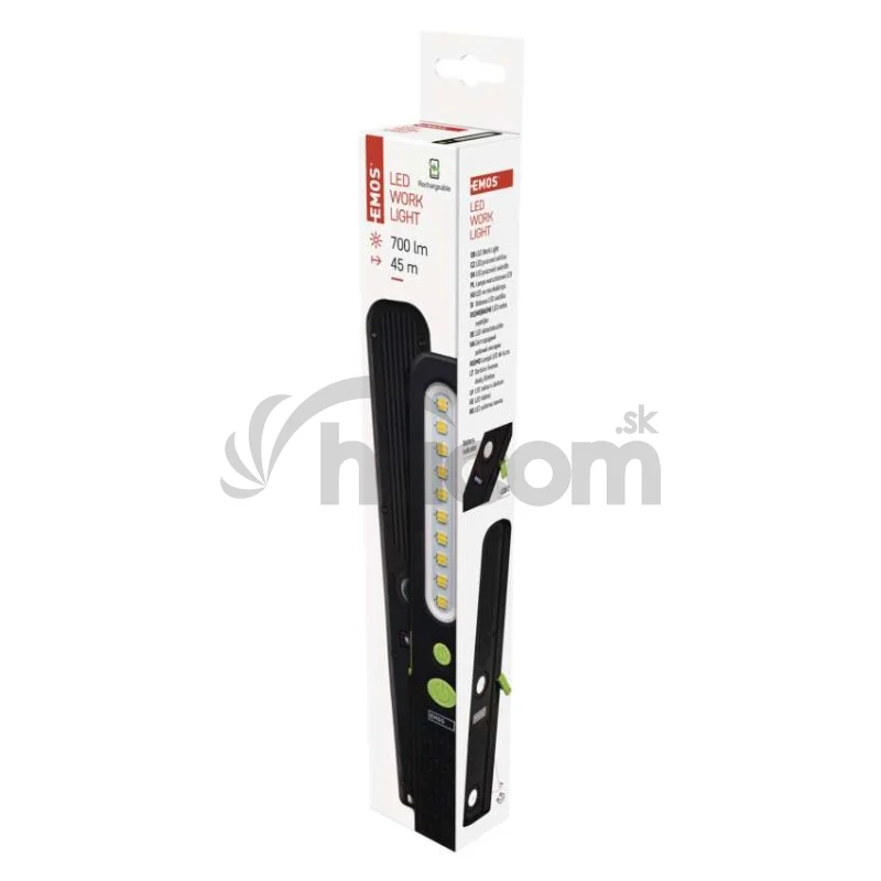 SMD LED + LED nabíj. svietidlo P4538, 700 lm, 1200 mAh