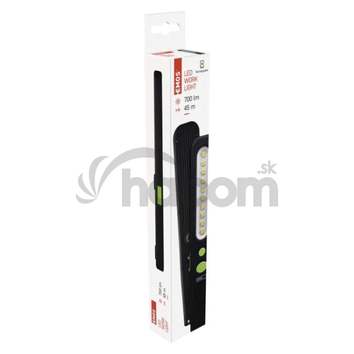 SMD LED + LED nabíj. svietidlo P4538, 700 lm, 1200 mAh
