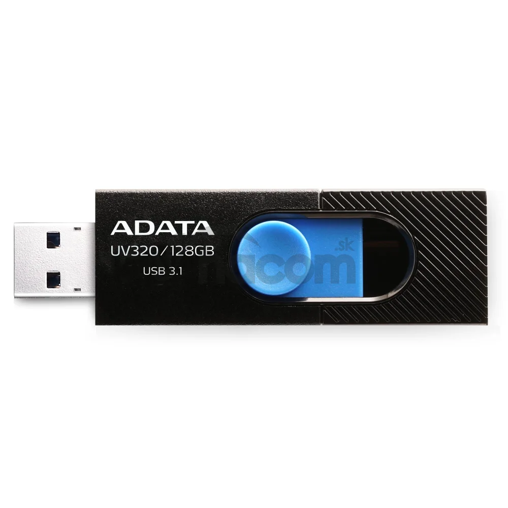ADATA UV320/128GB/USB 3.2/USB-A/Modrá