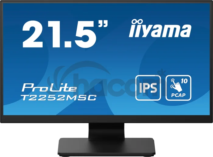 22" LCD iiyama T2252MSC-B2: IPS, FHD, 10P, DP, HDMI