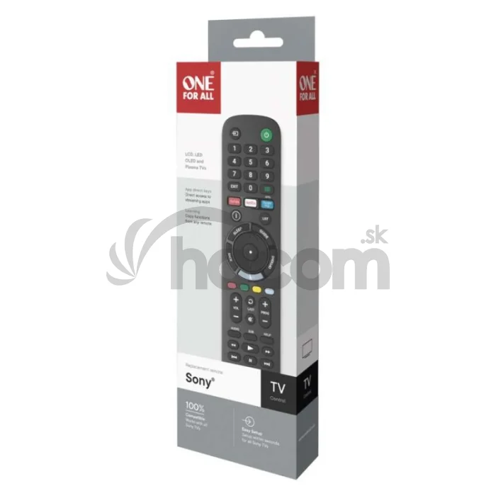 Ďiaľkový ovládač OFA pre TV Sony