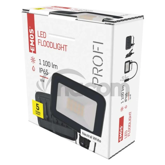LED reflektor INOVO, 10W neutrálna biela