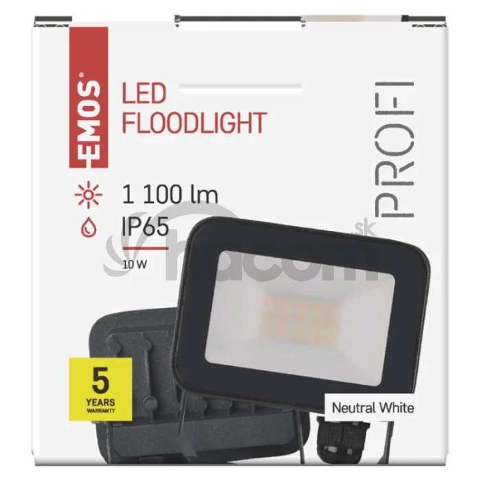 LED reflektor INOVO, 10W neutrálna biela