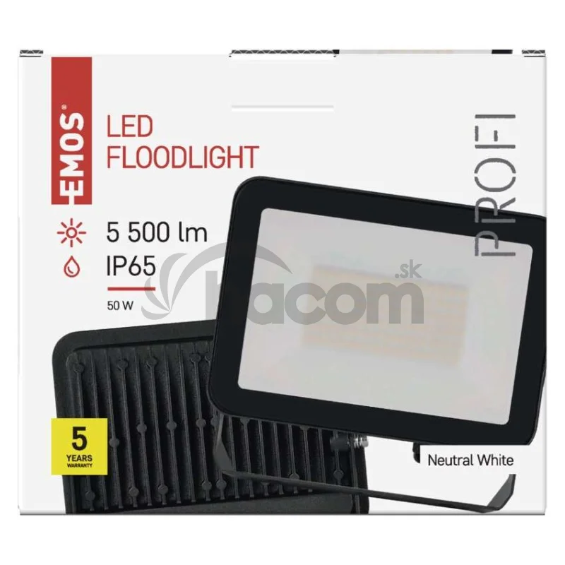 LED reflektor INOVO, 50W neutrálna biela