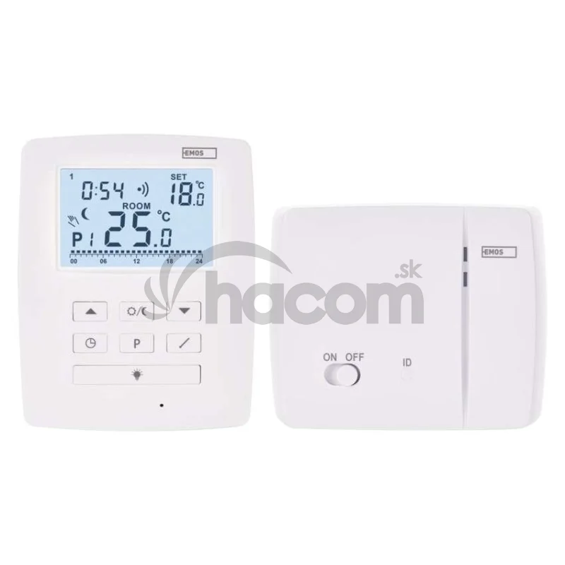 Izbový programovateľný bezdrôtový OpenTherm termostat P5611OT