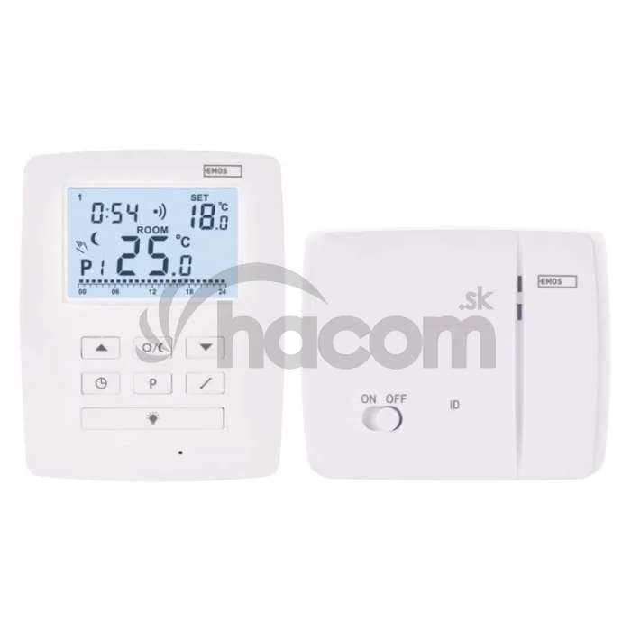 Izbový programovateľný bezdrôtový OpenTherm termostat P5611OT
