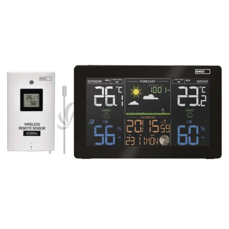 Domáca bezdrôtová meteostanica E5111