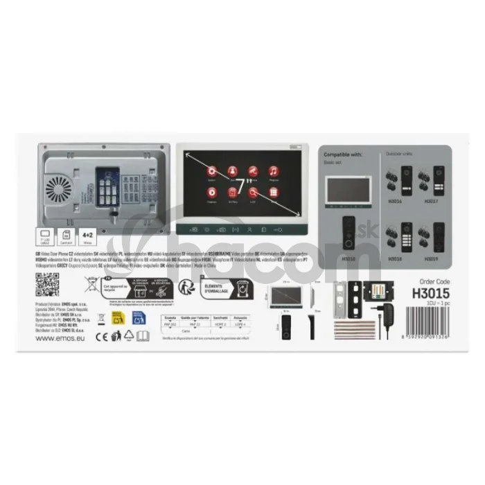 Monitor pre videovrátnik EM-10AHD