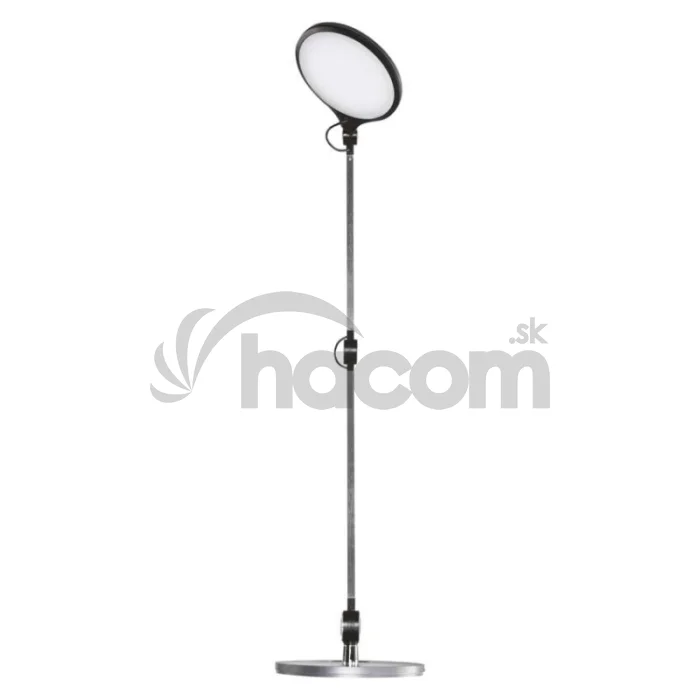 LED stolná lampa KAREN, sivá