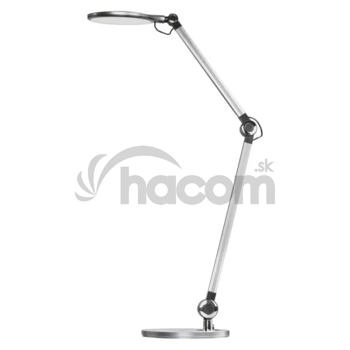 LED stolná lampa KAREN, sivá