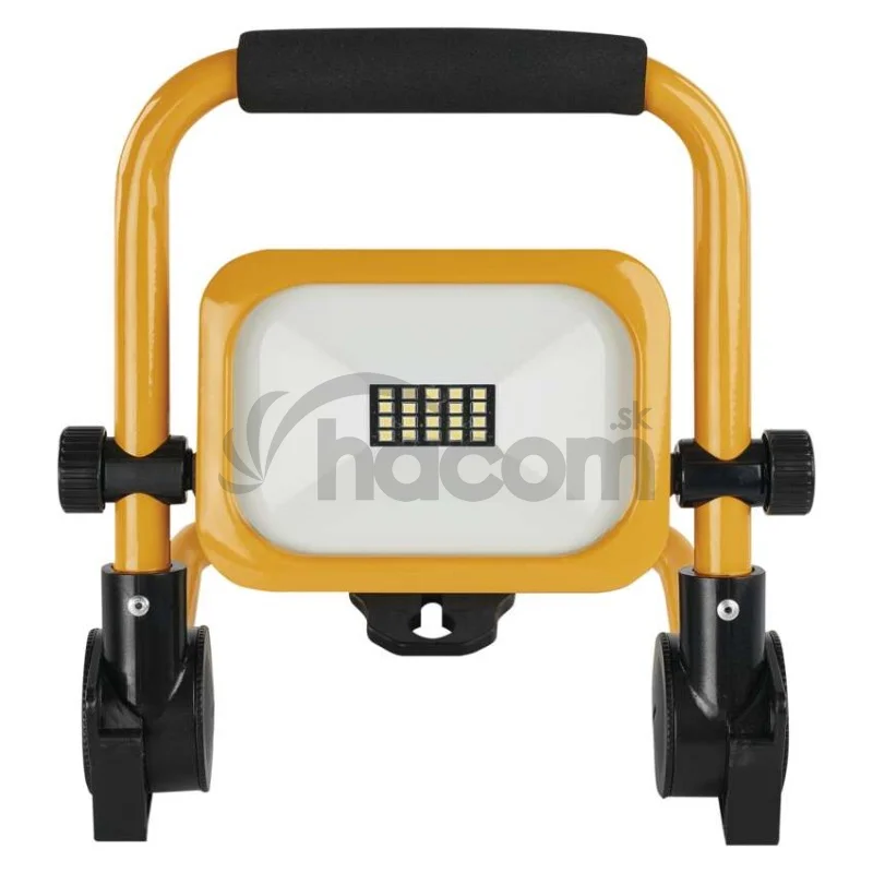 LED reflektor ACCO nabíjací prenosný, 10 W studená biela