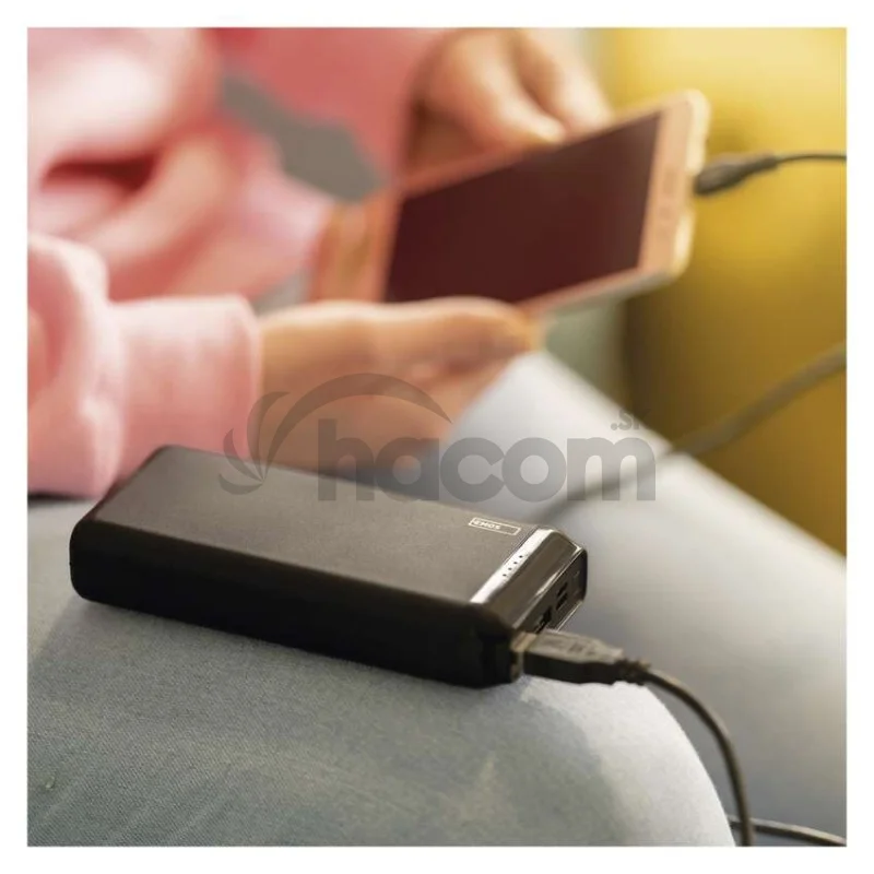 Power bank EMOS Alpha2 20, 20 000 mAh, 10 W, čierny