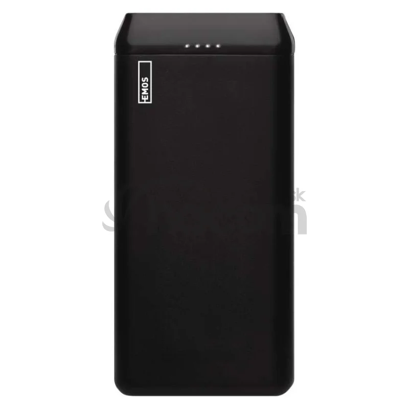 Power bank EMOS Alpha2 20, 20 000 mAh, 10 W, čierny