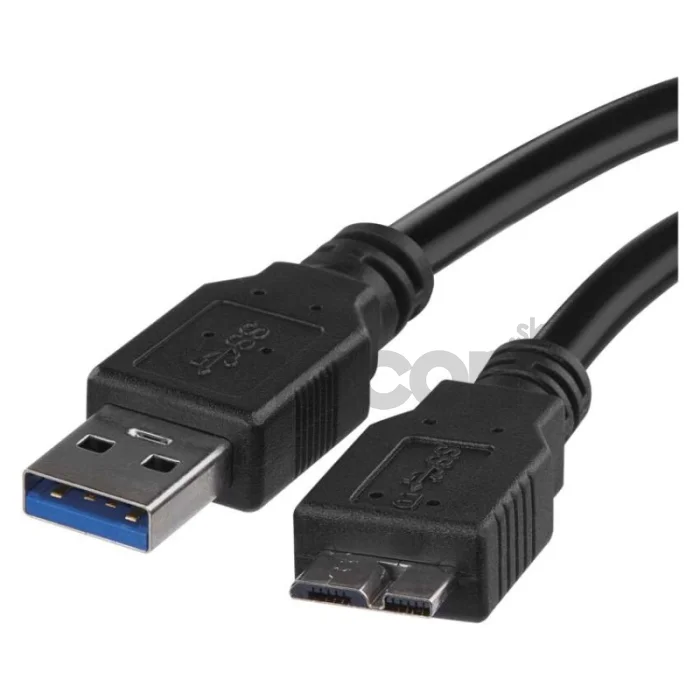 USB kábel 3.0 A vidlica – micro B vidlica 1m