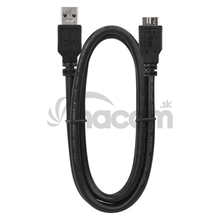 USB kábel 3.0 A vidlica – micro B vidlica 1m