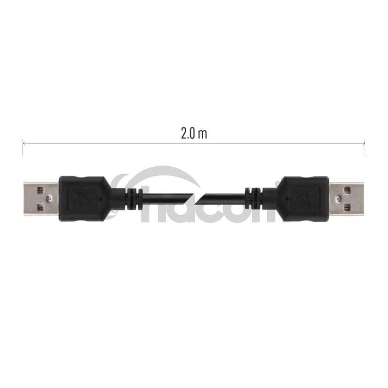 USB kábel 2.0 A vidlica – A vidlica 2m