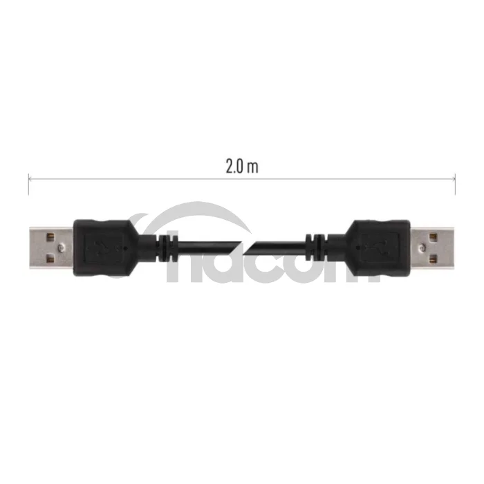 USB kábel 2.0 A vidlica – A vidlica 2m