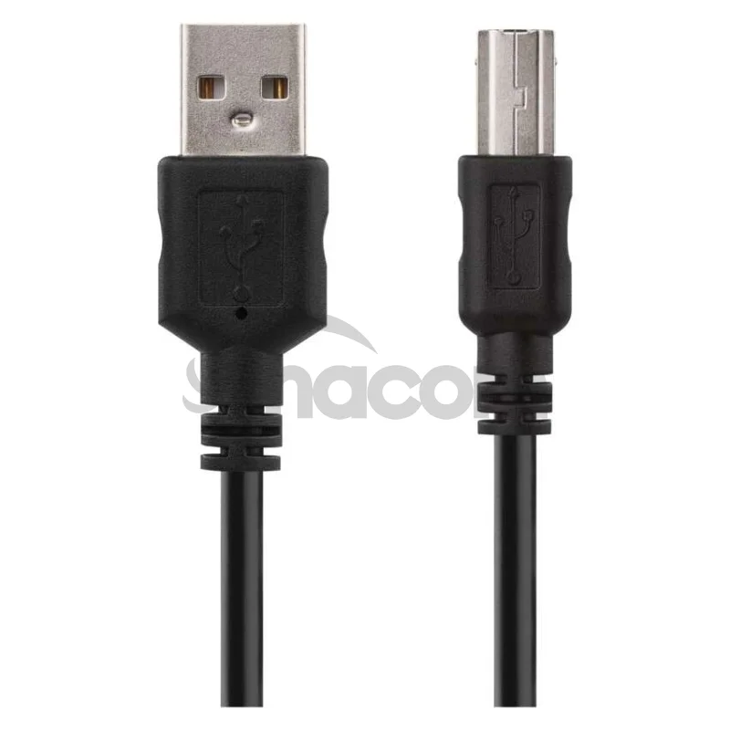 USB kábel 2.0 A vidlica – B vidlica 2m
