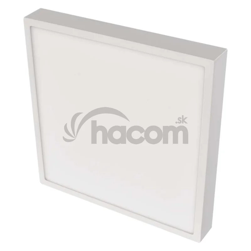 LED prisadené svietidlo, štvorec, biele, 28,5W, CCT