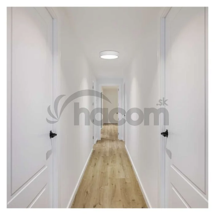 LED prisadené svietidlo, kruhové, biele, 21W, CCT