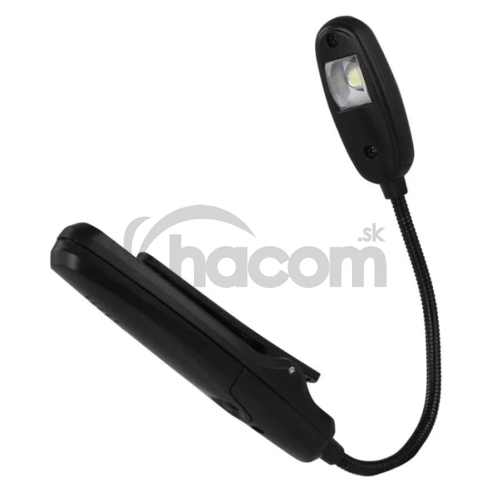 LED svietidlo na čítanie, 10 lm, 1× AAA
