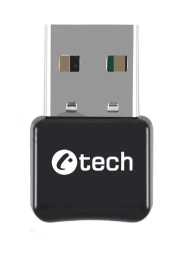 Bluetooth adaptér C-TECH BTD-01, v 5.0, USB mini dongle