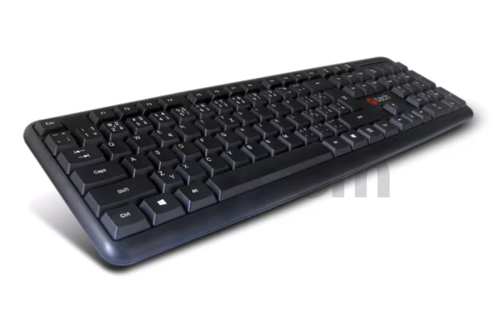 C-TECH KB-102/Drôtová USB/ CZ- SK layout/Čierna