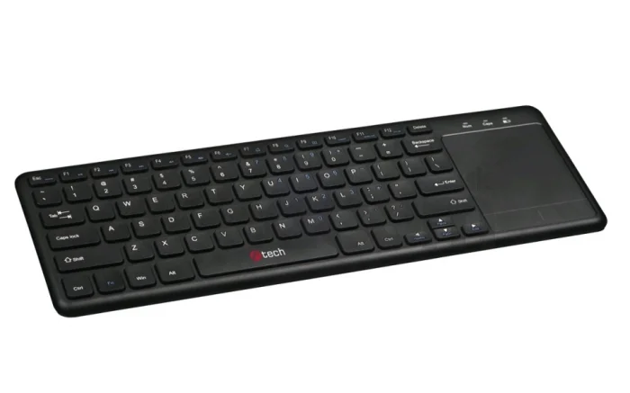 C-TECH WLTK-01/Bezdrôtová USB/ CZ- SK layout/Čierna