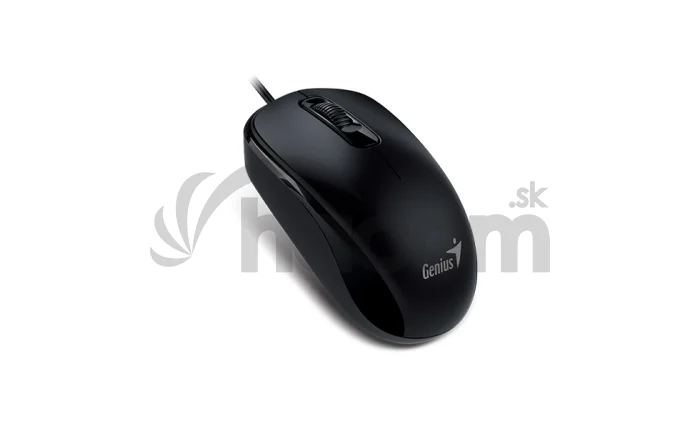 GENIUS DX-110/Kancelárska/Optická/1 000 DPI/Drôtová USB/Čierna