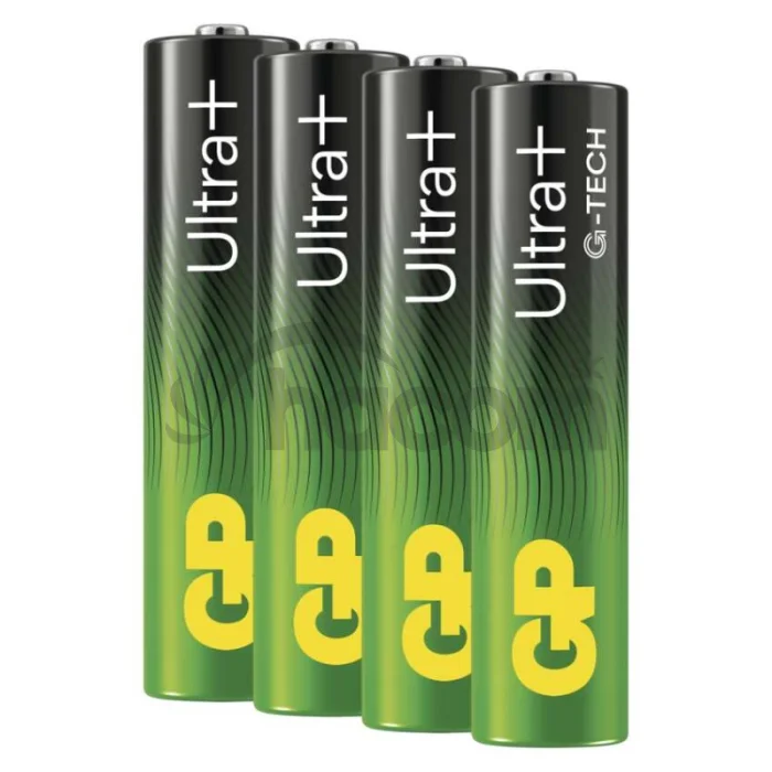 Alkalická batéria GP Ultra Plus LR03 (AAA) 4 ks