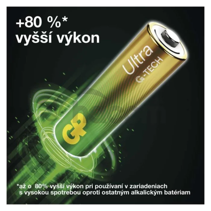 Alkalická batéria GP Ultra LR14 (C), 2 ks