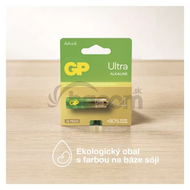 Alkalická batéria GP Ultra LR14 (C), 2 ks
