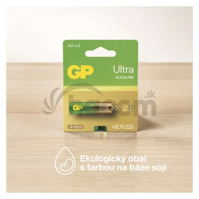 Alkalická batéria GP Ultra LR14 (C), 2 ks