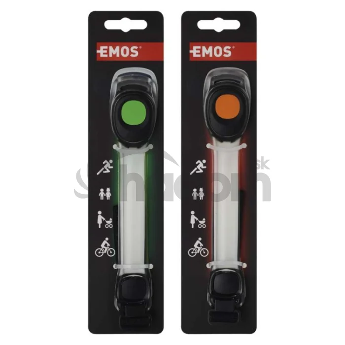 LED náramok, 10 lm, 2× CR2032, 16 ks, display box