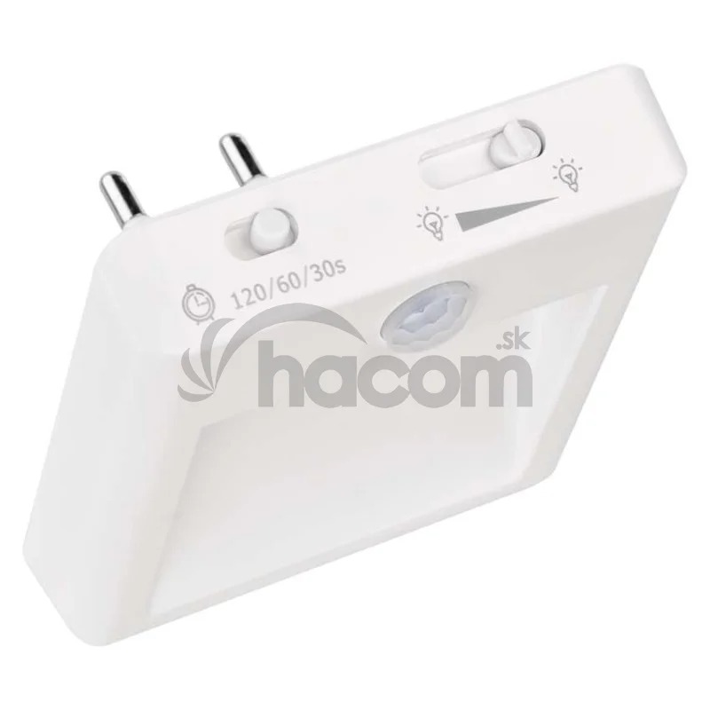 LED nočné svetlo P3319 s pohybovým čidlom do zásuvky