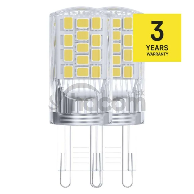 LED žiarovka Classic JC / G9 / 4 W (40 W) / 470 lm / neutrálna biela
