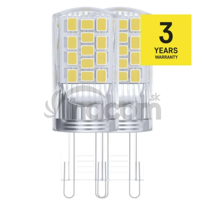 LED žiarovka Classic JC / G9 / 4 W (40 W) / 470 lm / neutrálna biela