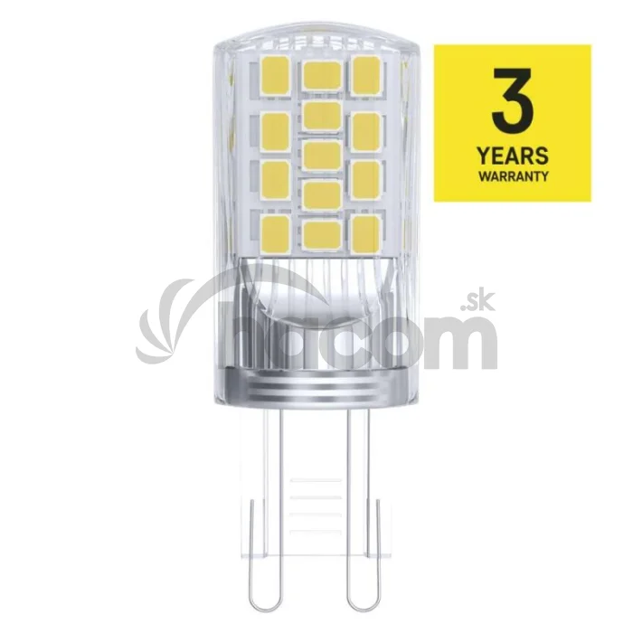 LED žiarovka Classic JC / G9 / 4,2 W (40 W) / 470 lm / neutrálna biela / stmievateľné