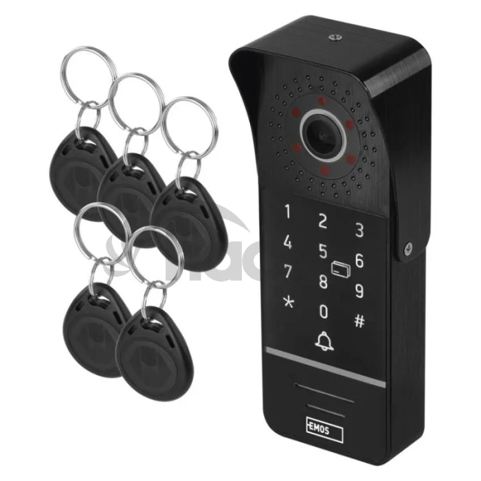 Farebná dverná kamerová jednotka EM-10AHD KEY-1